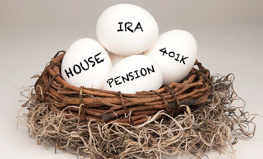An image of an egg in a nest.