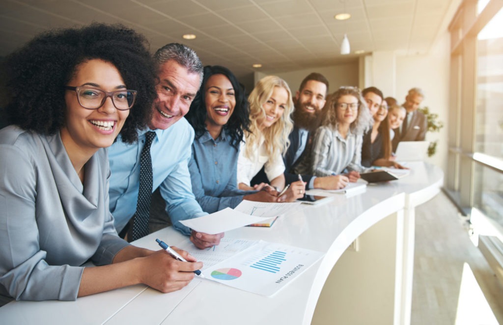 Image of a group of professionals