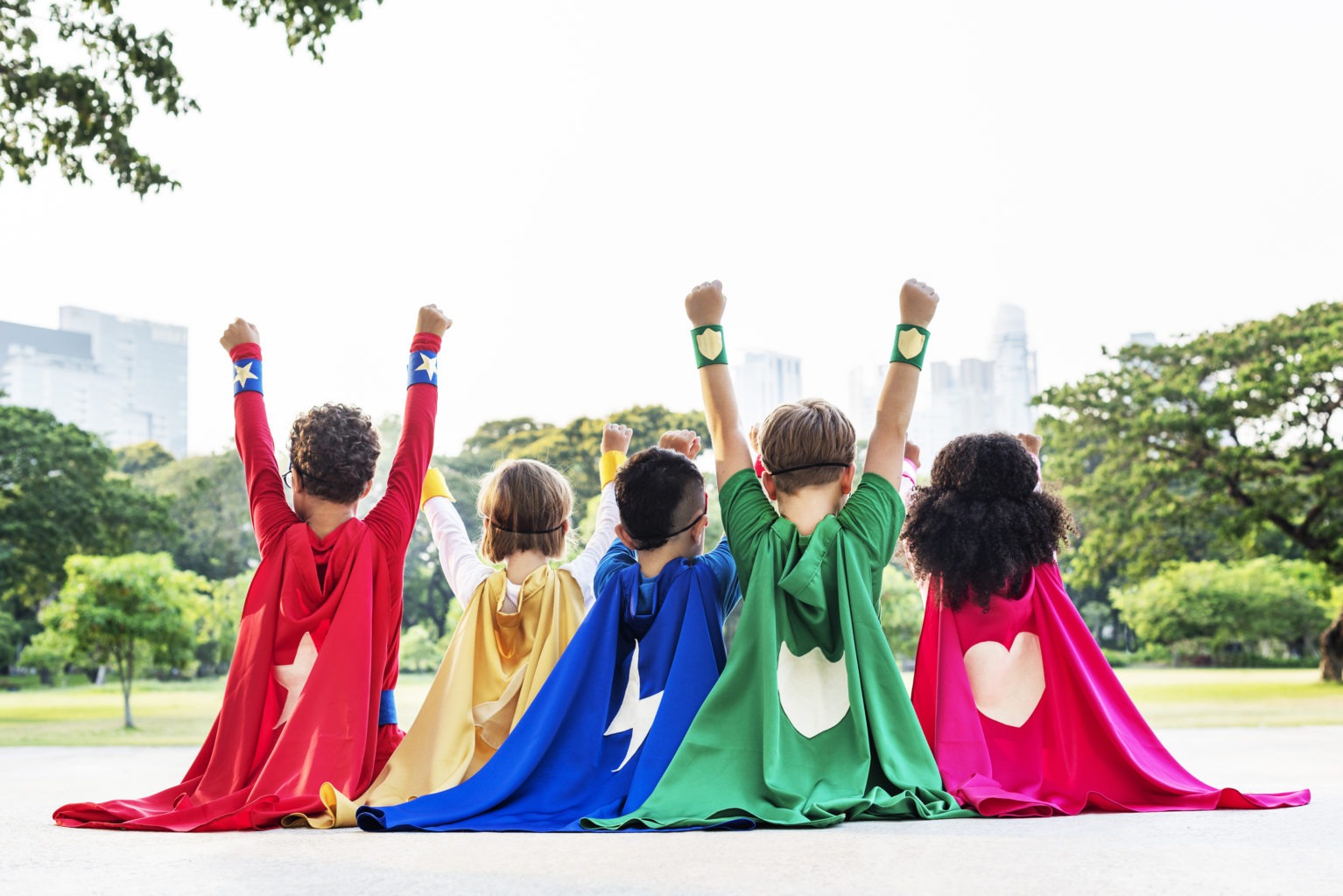 Superhero success image no branding Superhero success image no branding