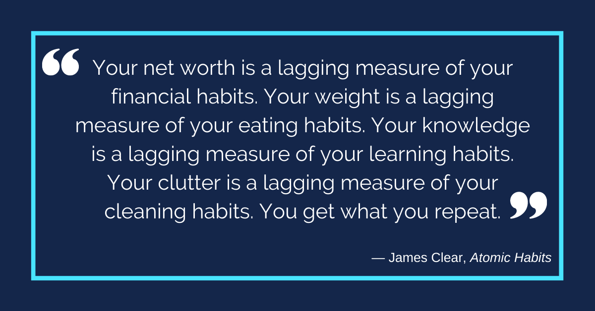 An image of quotes by James Clear